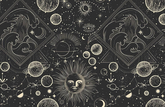 Planet Signs Wall Murals