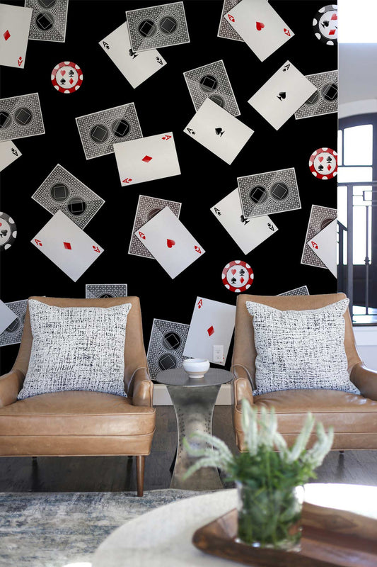 Poker Dice Wall Murals