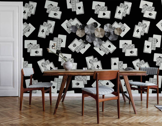 Poker Game Wall Murals