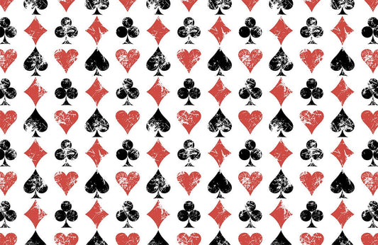 Poker Pattern Wall Murals