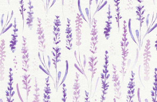 Purple Vines Wall Murals