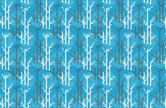 Repeat Bamboo Wall Murals