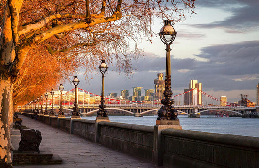 Riverside Bridge Wall Murals