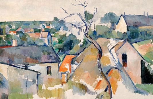 Rooftops Townscape Wall Murals
