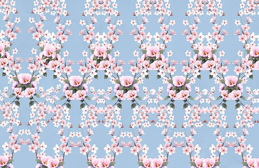 Sakura Flower Pattern Ⅱ Wall Murals