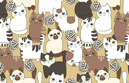 Siamese Cat Wall Murals