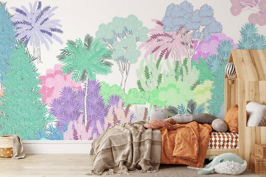 Colouful Tropical III Wall Murals