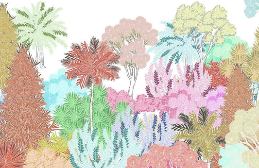 Colourful Tropical II Wall Murals