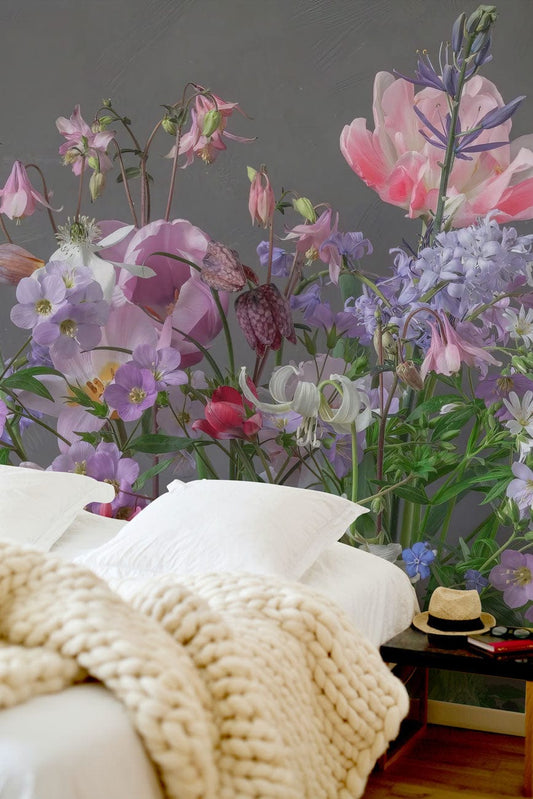 Soft Flowers Wall Murals