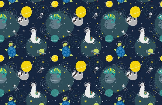 Animal Astronauts Wall Murals