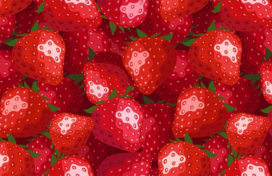 Strawberry Wall Murals