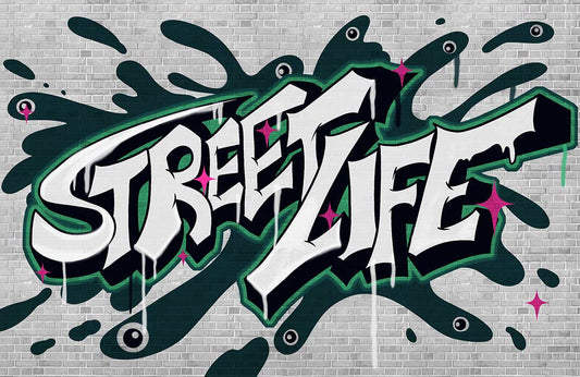 Street Life Wall Murals