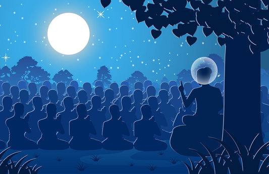 Buddha Teaching Wall Murals