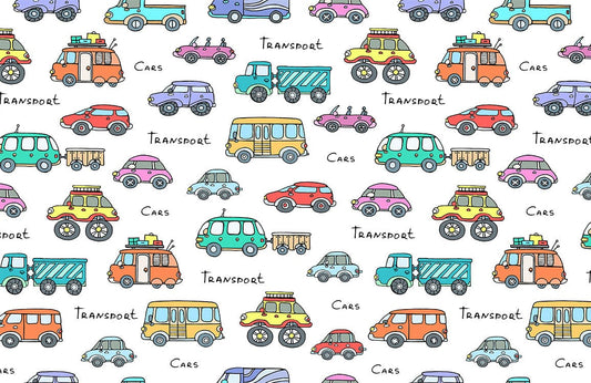 Transport Cars Wall Murals