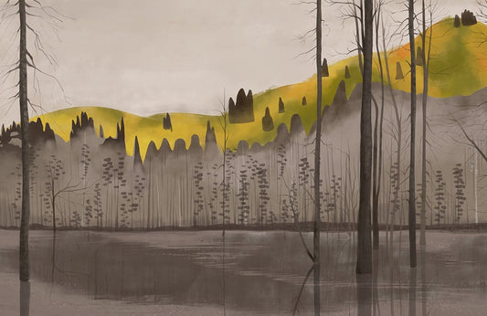 Woodlands & Hills Wall Murals