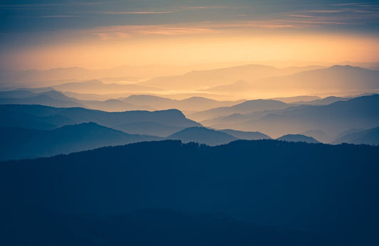 Twilight Mountain Wall Murals
