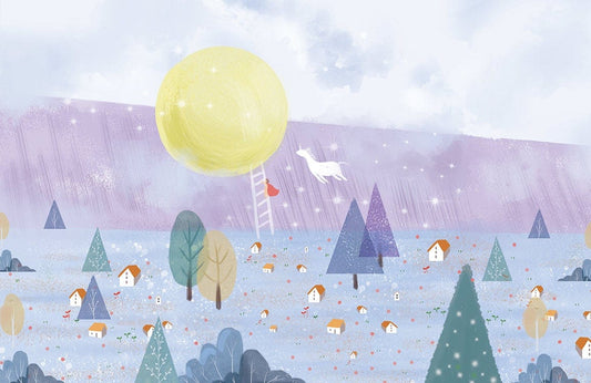 Unicorn Dreamy Land Wall Murals
