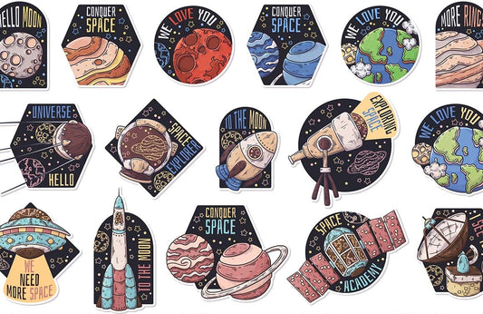 Varies Space Shapes Wall Murals