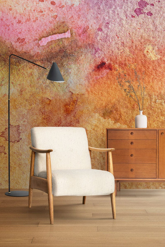 Watercolor Ink Stain Wall Murals