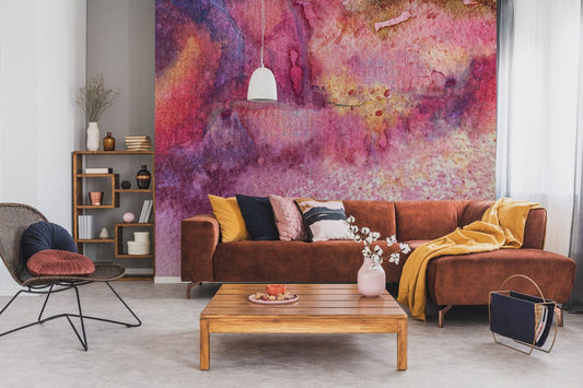 Watercolor Juice Wall Murals