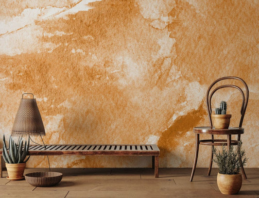 Watercolor Sand Texture Wall Murals