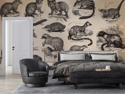 Wild Animals Wall Murals