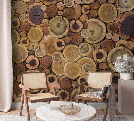 Wood Sizes Wall Murals