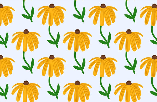 Yellow Flower Wall Murals